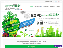 Tablet Screenshot of expoenverdeser.com